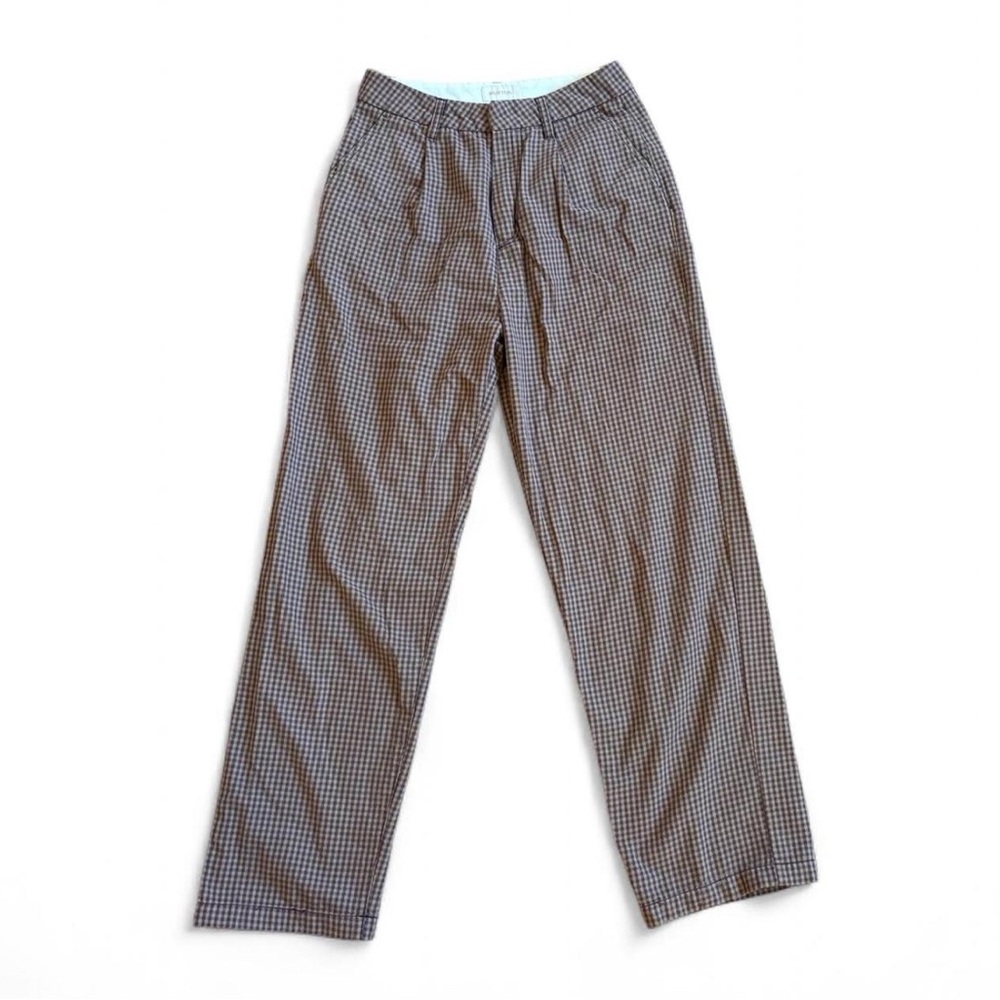 ASOS Black and White Straight Leg Pants